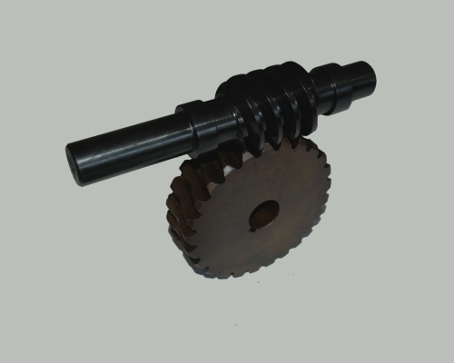 蝸輪，蝸桿副